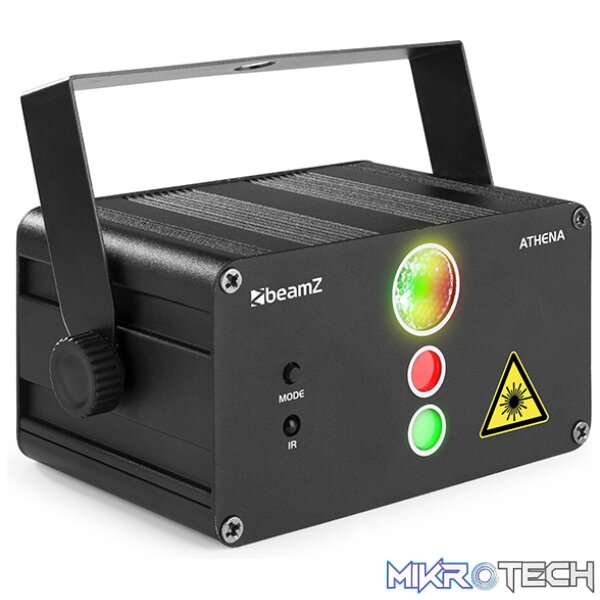 152616B_1 Beamz - Athena Rg Gobo Laser System With Battery - Image 1