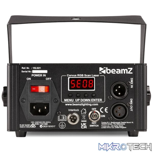 Beamz - Corvus Rgb Scan Laser - Image 7