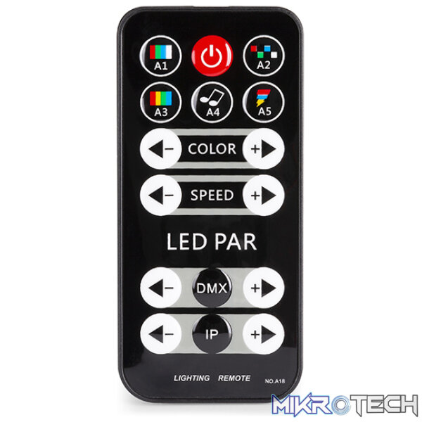Beamz Partybar11 Set 4 X Cob Par 4X 20W Rgb - Image 9