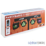 Beamz Partybar12 Set 2X Par And 2 X Derby Rgbw - Image 11