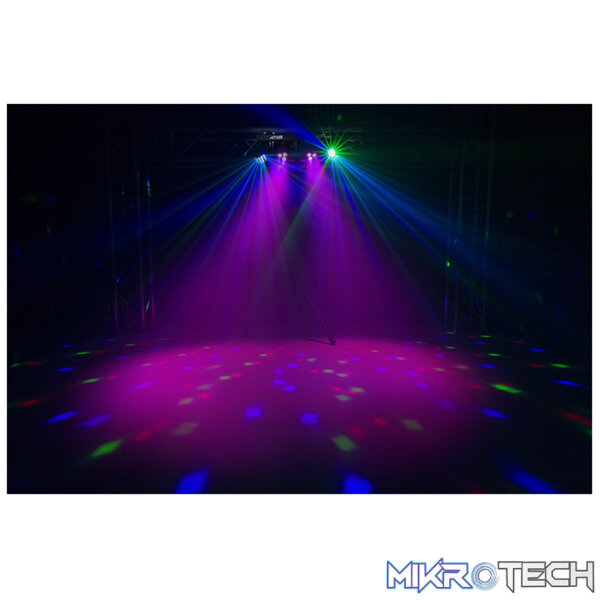 Beamz Partybar12 Set 2X Par And 2 X Derby Rgbw - Image 5