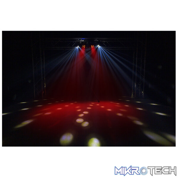 Beamz Partybar12 Set 2X Par And 2 X Derby Rgbw - Image 6