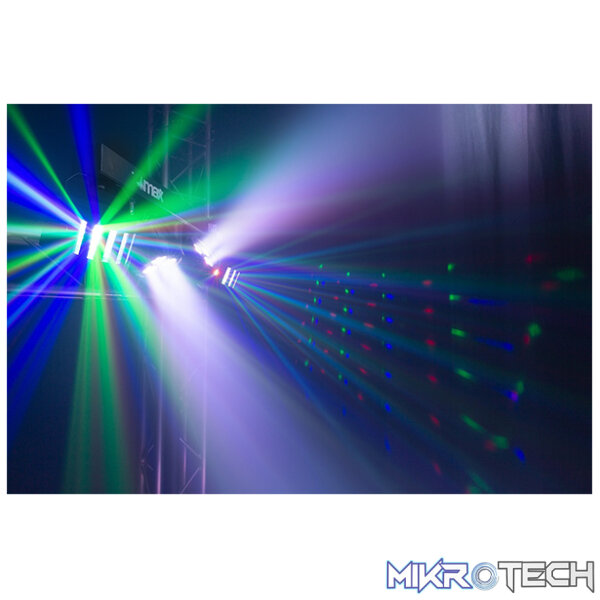 Beamz Partybar12 Set 2X Par And 2 X Derby Rgbw - Image 7