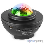 Beamz Skynight Projector With Red And Green Stars 2X 3W Rgbw