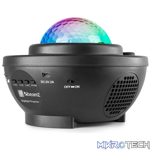 Beamz Skynight Projector With Red And Green Stars 2X 3W Rgbw - Image 5