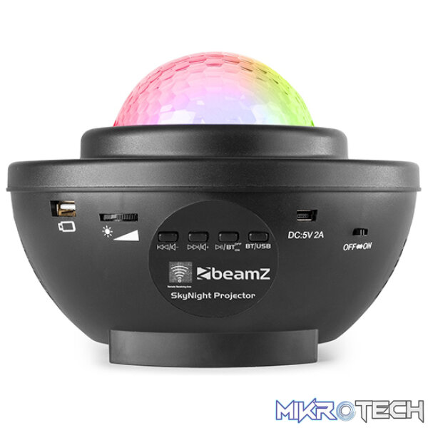 Beamz Skynight Projector With Red And Green Stars 2X 3W Rgbw - Image 6