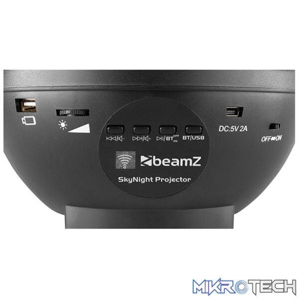 Beamz Skynight Projector With Red And Green Stars 2X 3W Rgbw - Image 7