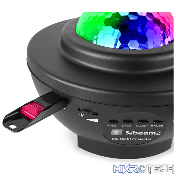 Beamz Skynight Projector With Red And Green Stars 2X 3W Rgbw - Image 8