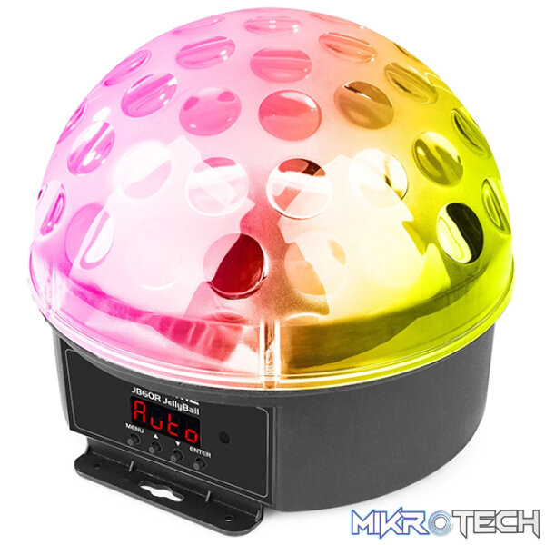 Beamz Jb60R Led Jelly Ball 6X 1W Rgbwpy - Image 3