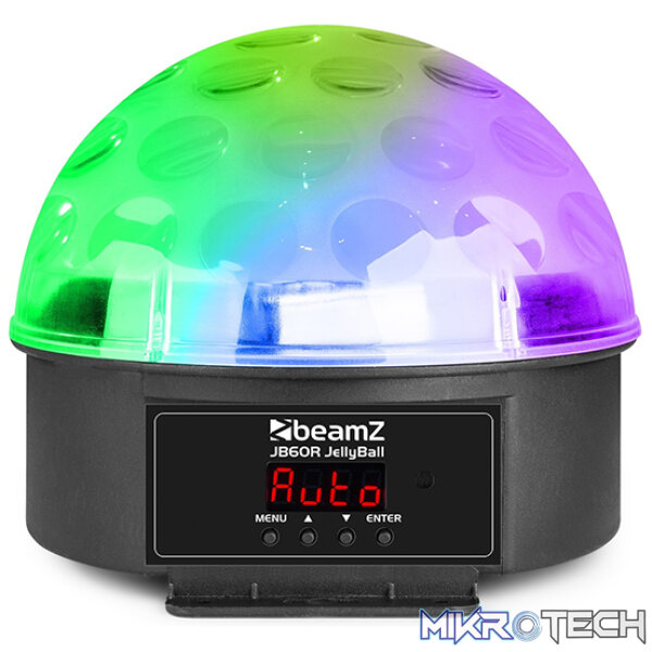 Beamz Jb60R Led Jelly Ball 6X 1W Rgbwpy - Image 4