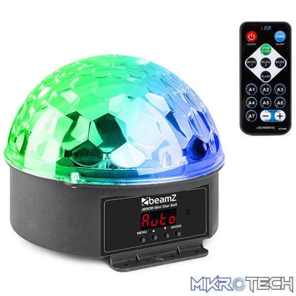 153222B_1 Beamz Jb90R Star Ball 9X 1W Rgbawwwpyp - Image 1