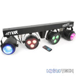 Beamz Partybar1 2X Led Par And 2X Jelly Moon 14X 3W Rgbw