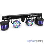Beamz Partybar2 2X Led Par And 2X Derby 32X 1W Rgbw - Image 2