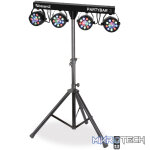 Beamz Partybar3 4X Led Par With Magic Ball 48X 1W Rgb