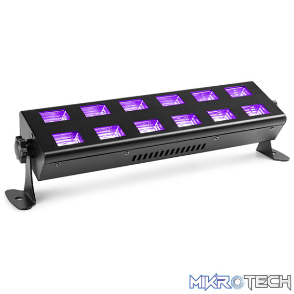 Beamz Buv263 Led Bar 12X 3W Uv - Image 2
