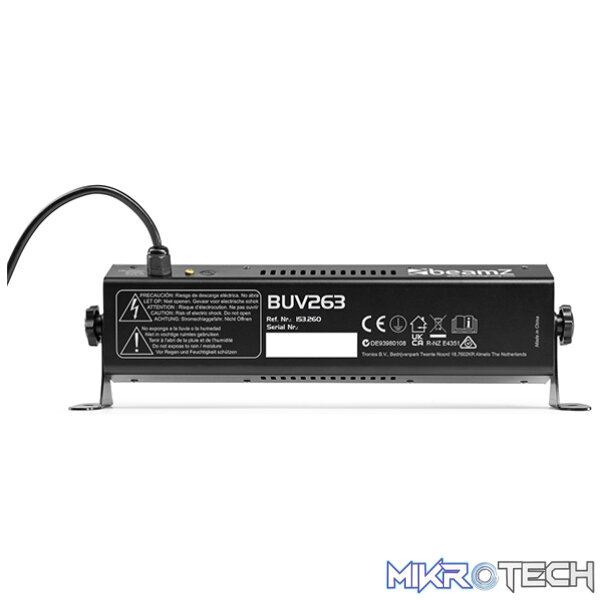 Beamz Buv263 Led Bar 12X 3W Uv - Image 5