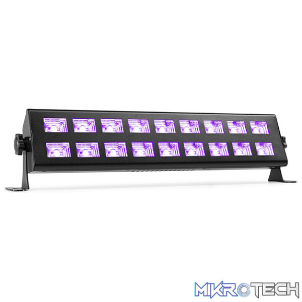 153261B_1 Beamz Buv293 Led Bar 18X 3W Uv - Image 1