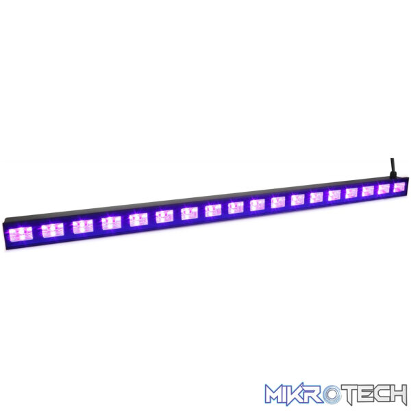 153268B_1 Beamz Buv183 Led Bar 18X 3W Uv - Image 1