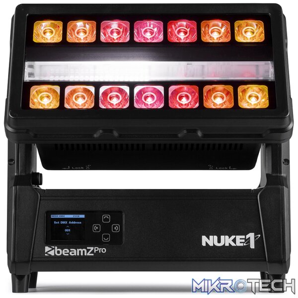 Beamzpro Nuke1 Led Combi Ip65 96X 10W Strobe 14X 40W Beam Rgbwcw - Image 2