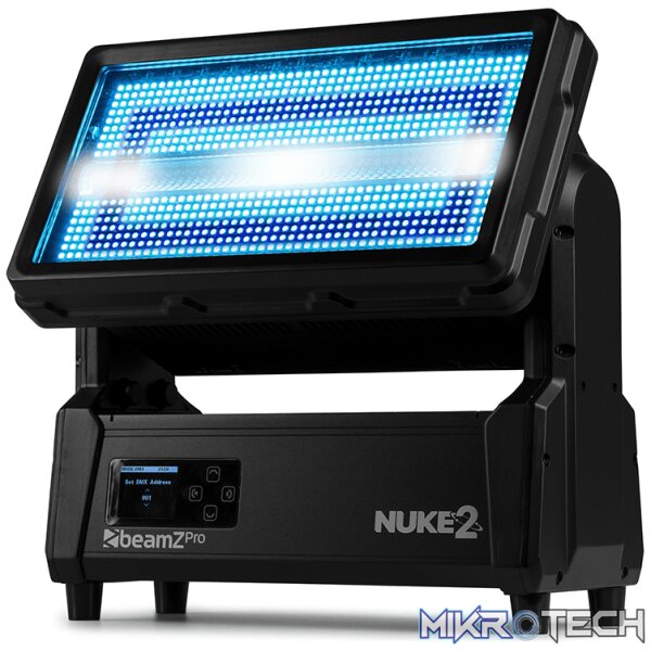 Beamzpro Nuke2 Led Combi Ip65 96X 10W Strobe 864X 0.5W Wash Rgbcw - Image 3