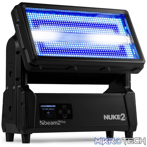 Beamzpro Nuke2 Led Combi Ip65 96X 10W Strobe 864X 0.5W Wash Rgbcw - Image 4