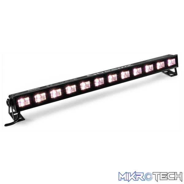 Beamz Buvw123 Led Bar 12X 3W Wwuv - Image 2