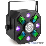 Beamz Multiace3 Led Effect Strobe 25X 0.5W Led 10X 3W Rgbawuvp
