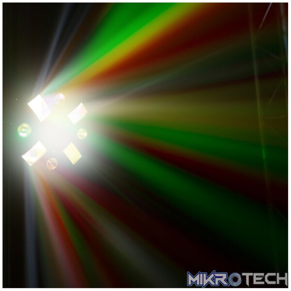 Beamz Multiace3 Led Effect Strobe 25X 0.5W Led 10X 3W Rgbawuvp - Image 8