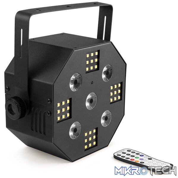 Beamz Multiace2 Led Effect Strobe 36X 0.2W Led 5X 4W Rgbwuv - Image 8