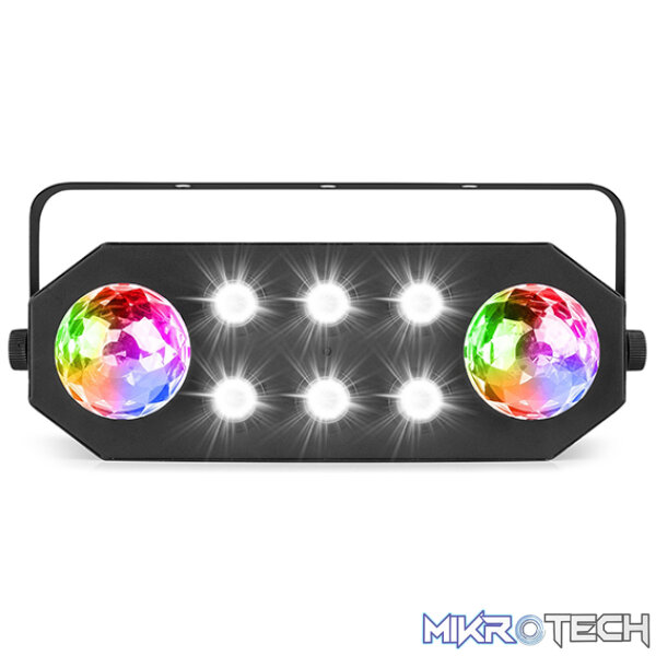 153676B_1 Beamz Strobemoon Strobe 6X 2W Led 2X 12W - Image 1