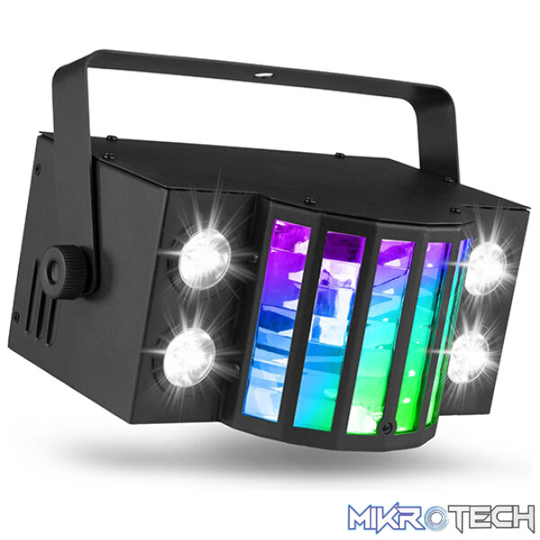 Beamz Strobederby Strobe 4X 2W Led 6X 4W - Image 2