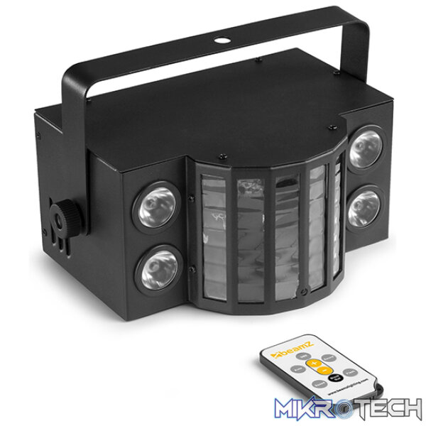 Beamz Strobederby Strobe 4X 2W Led 6X 4W - Image 3