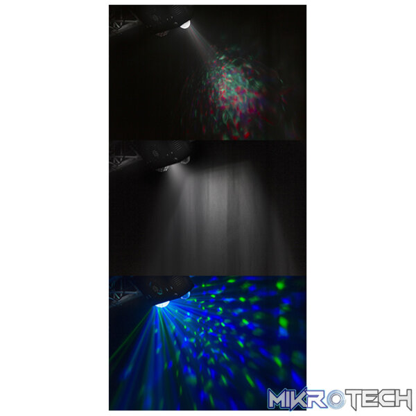 Beamz Ledwave Led Jellyball, Water Wave And Uv Effect Rgbwuv - Image 10