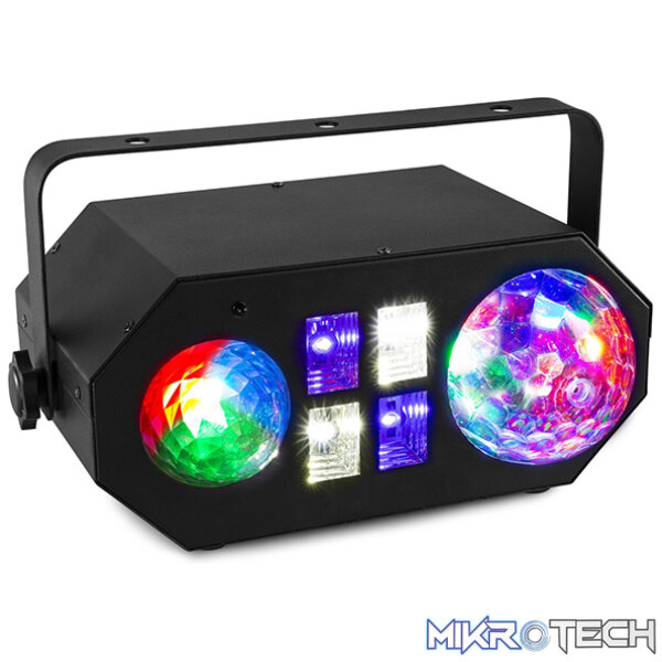 Beamz Ledwave Led Jellyball, Water Wave And Uv Effect Rgbwuv - Image 2