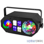 Beamz Ledwave Led Jellyball, Water Wave And Uv Effect Rgbwuv - Image 3