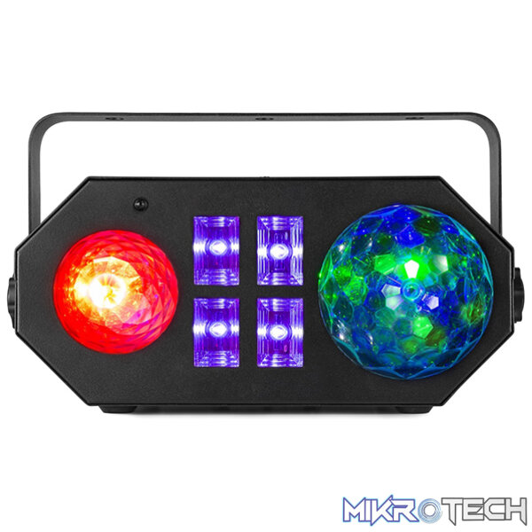 Beamz Ledwave Led Jellyball, Water Wave And Uv Effect Rgbwuv - Image 4