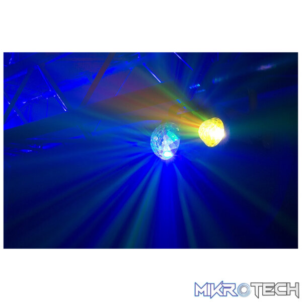 Beamz Ledwave Led Jellyball, Water Wave And Uv Effect Rgbwuv - Image 6