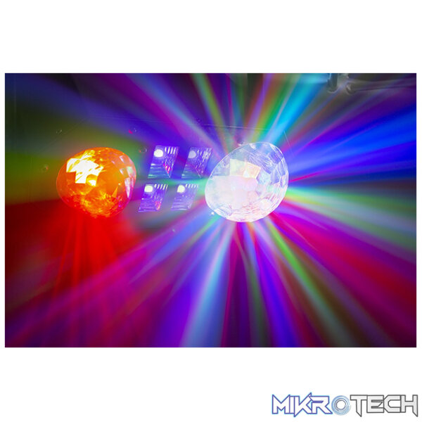 Beamz Ledwave Led Jellyball, Water Wave And Uv Effect Rgbwuv - Image 8