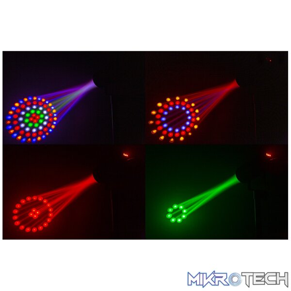 Beamz Moon-2 Led Moon Flower Rgbaw - Image 8