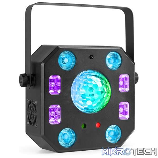 153692B_1 Beamz Lightbox5 Party Effect 9X 48W Rgbwuv - Image 1