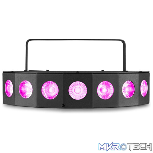 153696B_1 Beamz Fingers7 Party Effect 7X 8W Rgbw - Image 1