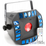 Beamz Cub4 Ii Led Quad Derby With Moonflower