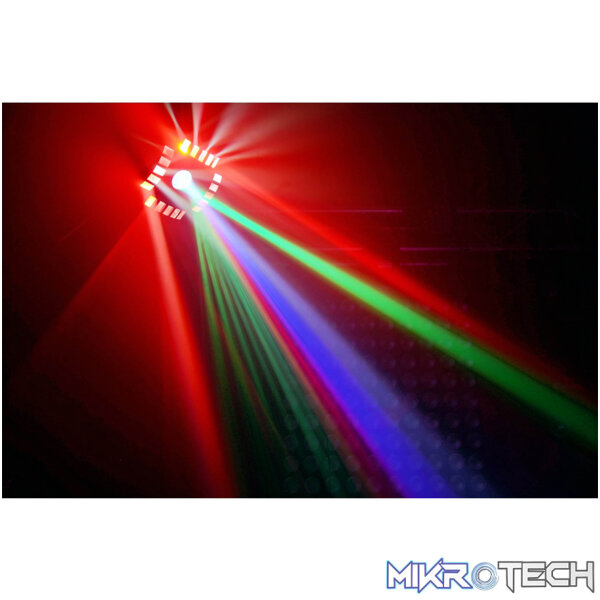 Beamz Cub4 Ii Led Quad Derby With Moonflower - Image 5