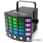 Beamz Led Gobo Derby With Uv And Strobe 5X 3W Led 16X 3W Rgbawuv - Image 2