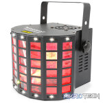 Beamz Radical Ii Led Derby With Laser Rg And Strobe 16X 0.5W Led 4X 3W Rgbw - Image 2
