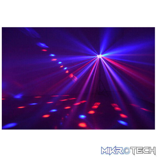 Beamz Radical Ii Led Derby With Laser Rg And Strobe 16X 0.5W Led 4X 3W Rgbw - Image 7