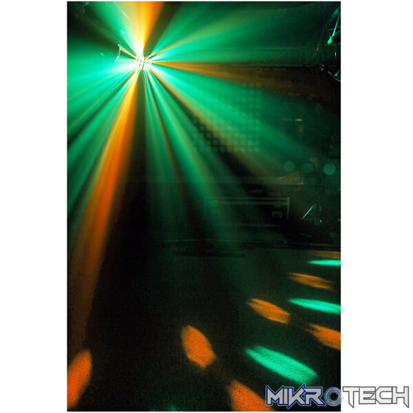 Beamz Butterfly Ii Led Mini Derby 6X 3W Rgbawuvp - Image 7