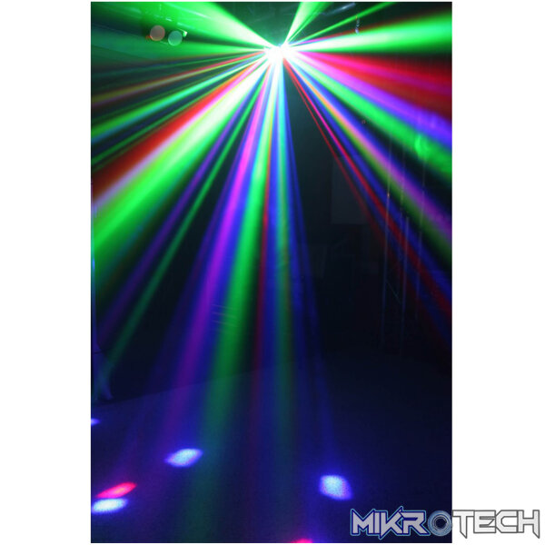 Beamz Led Butterfly With Strobe 3X 3W Rgbw - Image 6