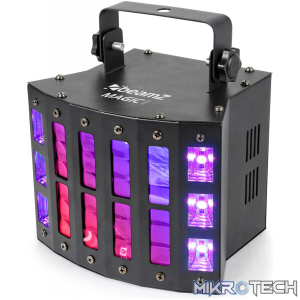 Beamz Magic1 Derby With Strobe 9X 3W Rgbawuv - Image 2