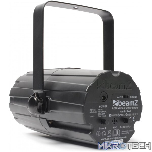 Beamz Led Moon Flower Rgbaw - Image 5